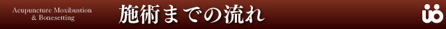 施術までの流れ